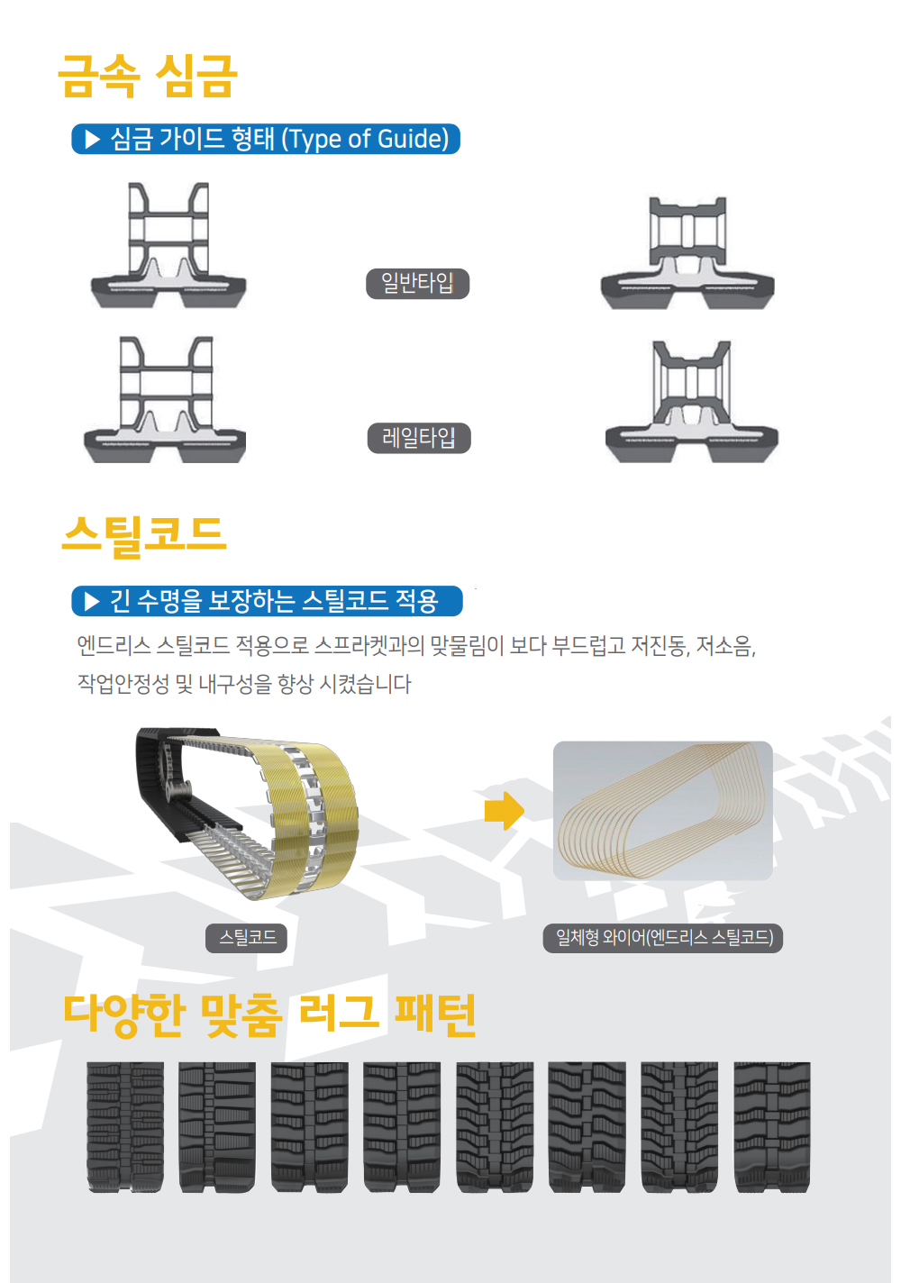 얀마 VIO30/35 고무트랙
